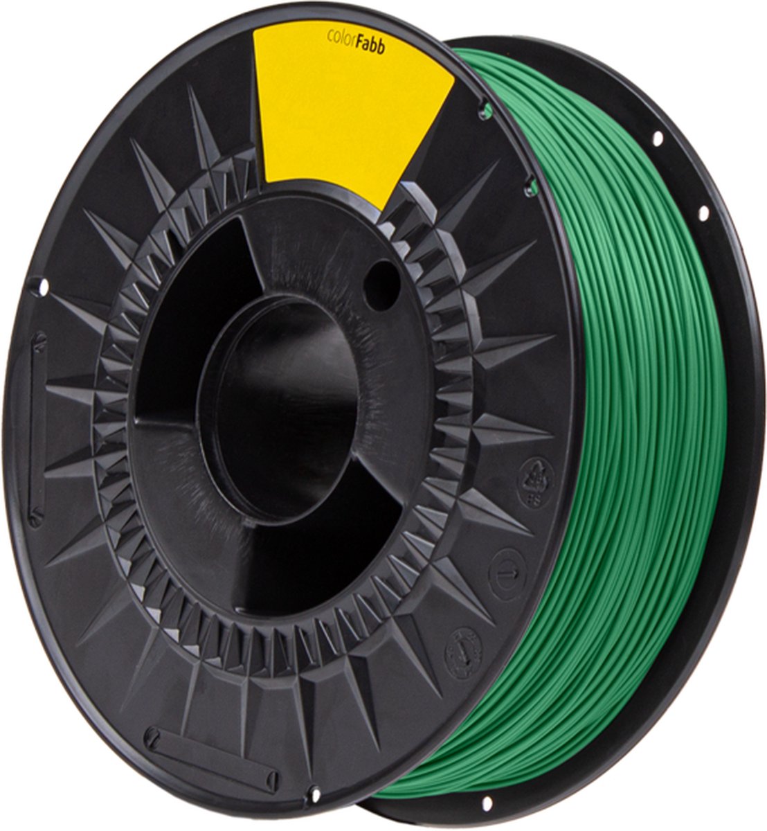 colorFabb Pla High Speed Pro Signal Green 3D-printerfilament - 1,75 mm - 1000 g - Hoge printsnelheid - Uitstekende stevigheid - Gemakkelijk te printen
