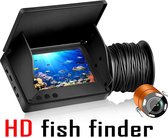 Bol.com Draagbare Visdieptesensor 1080P 4.3 Inch LCD Onderwatercamera met 220° Kijkhoek Nachtzicht en Vissensor aanbieding