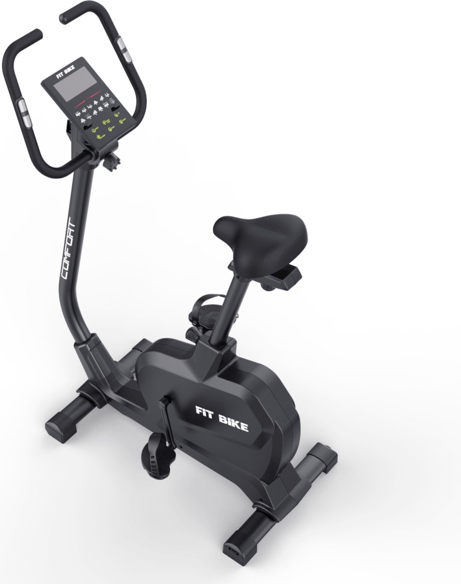 Afbeelding 2 van FitBike - Comfort Bike - Hometrainer - Hartslagsensoren - Lage instap - Breed zadel