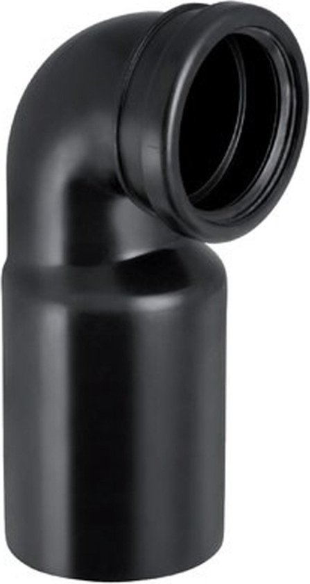 Geberit Argos Aansluitbocht Voor Wandcloset 90X90 Mm.