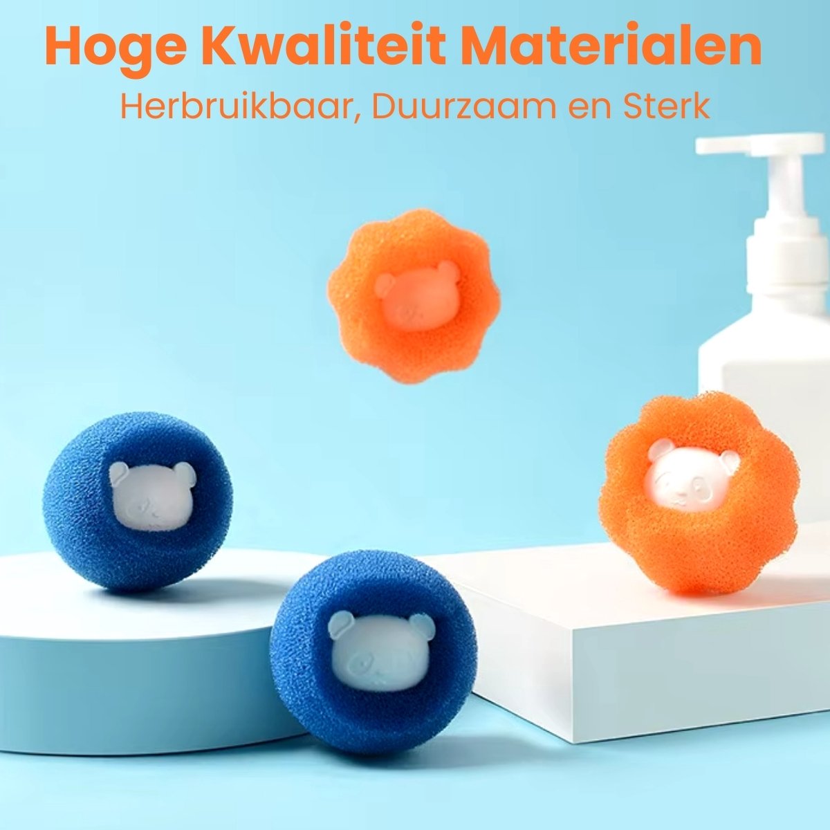 Wasdrogerballen Set 4 Stuks - Droogballen - Wasballen - Was Droger Drogerballen Bal Dryerballs Wasdroger Ballen Droog Was Bal Wasmachine Droger Wasbal Kleding