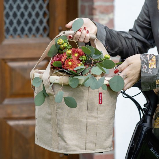 KLICKfix reisenthel Bikebasket 15 - Stuurmand 35 cm (twist coffee)