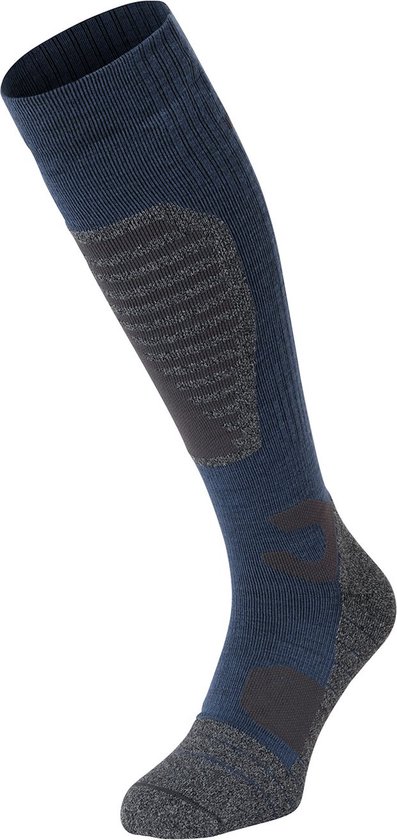 Apollo (Sports) - Skisokken kind - Plain - Unisex - Grijs - 31/34 - 4-Pack - Dec