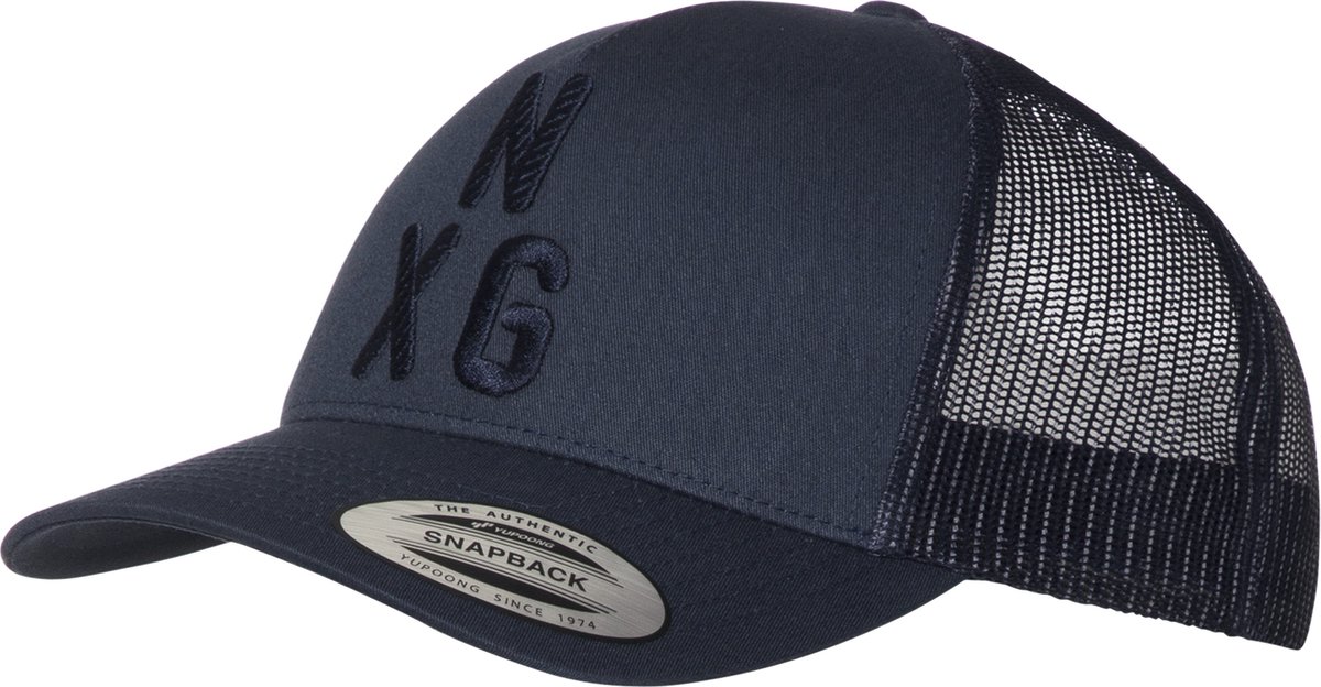 Protest Nxg Gyoza – Pet Unisex – Mesh – Borduursel – Verstelbare sluiting Blauw