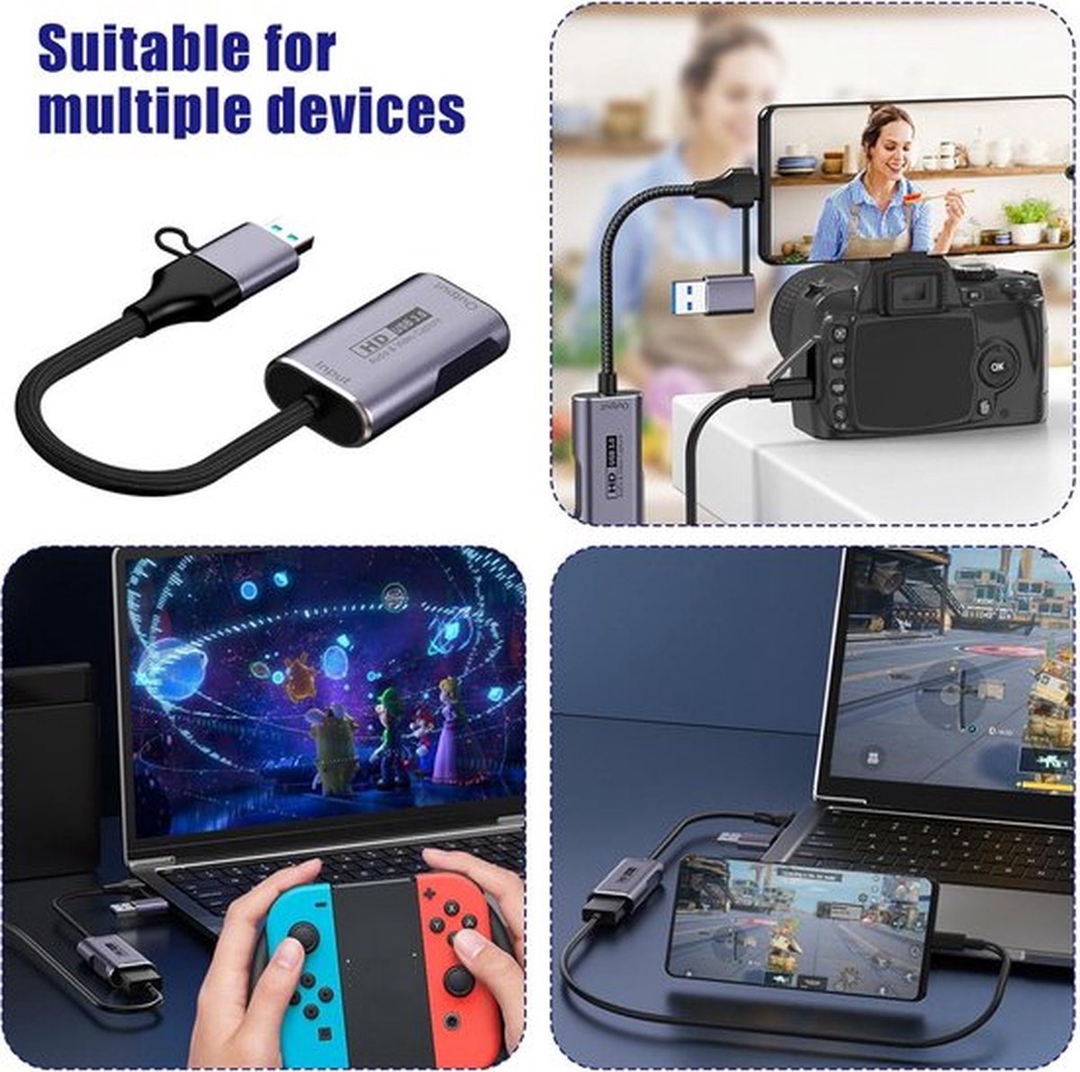 Colette Capture card 4K - Game Capture Card - Video Capture Card 4K thumbnail 6