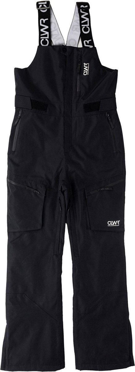 Colourwear Slash Bibbed Skibroek Dames Zwart