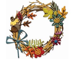 Sizzix • Tim Holtz Thinlits Die Vault Couronne de feuillage 14 pièces