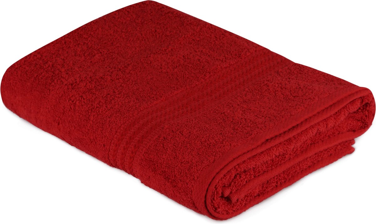 Asir - Badhanddoek - 70 x 140 cm - Rood
