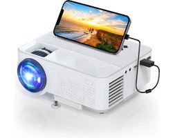 Mygroot - Mini Projector - Videoprojector - 7000 Lumen - Home Theater - 240 Inch Display - 90,000 Uur Lcd.