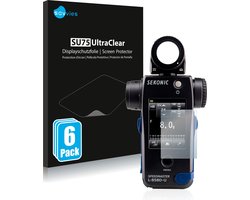 Savvies - Screenprotector voor Sekonic L858D - Folie Beschermfolie transparant (6 Stuks) Savvies - Screenprotector voor Sekonic L858D - Folie Beschermfolie transparant (6 Stuks)