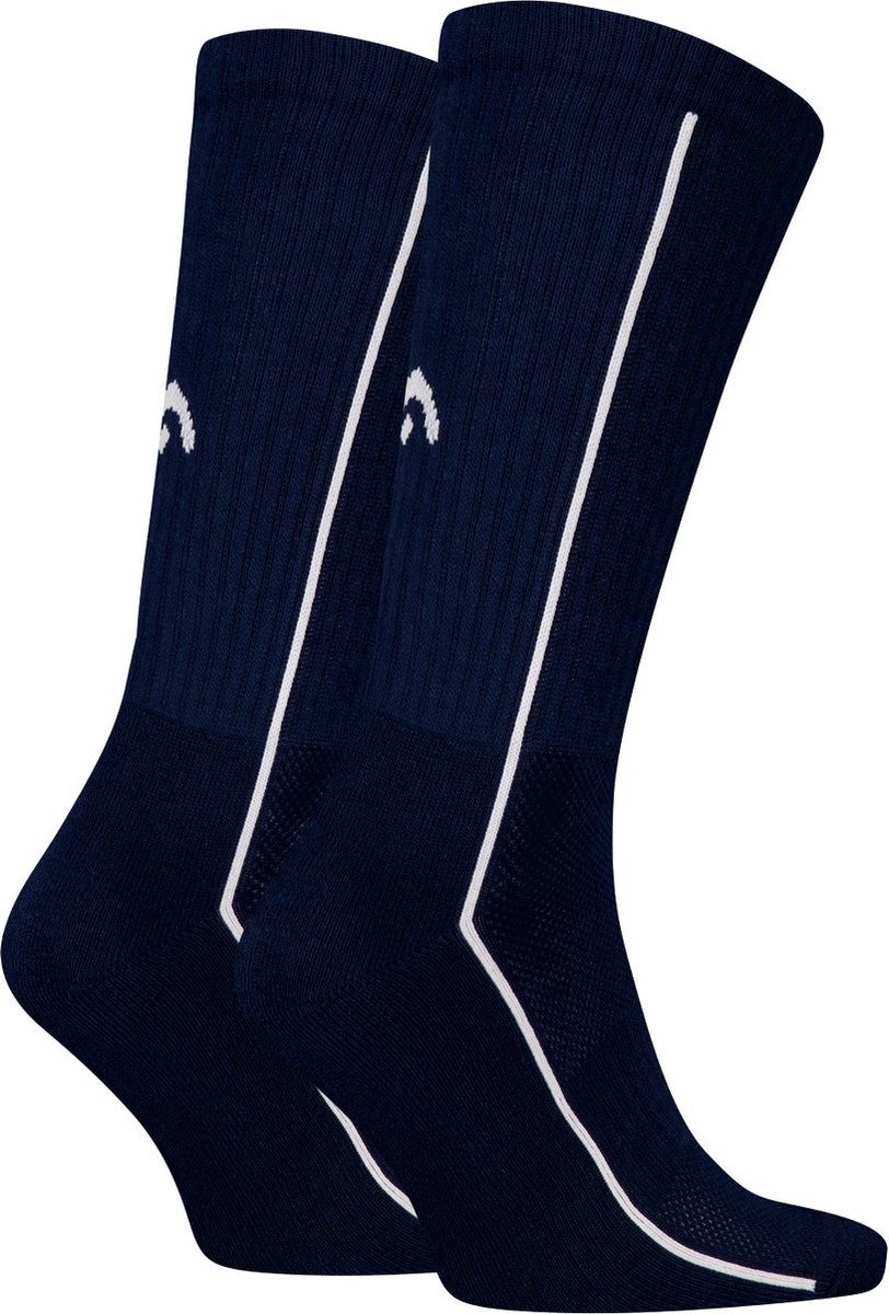 Performance Sportsokken 2 pack Middelhoog Katoenen sportsokken dames en heren Blauw