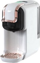 5 in 1 Koffiezetapparaat - Senseo - Meerdere Capsules - Koffiepadmachine - Koffiemachine - Cappuccino - Latte - Heet/Koud - 19B - 1450W - Wit