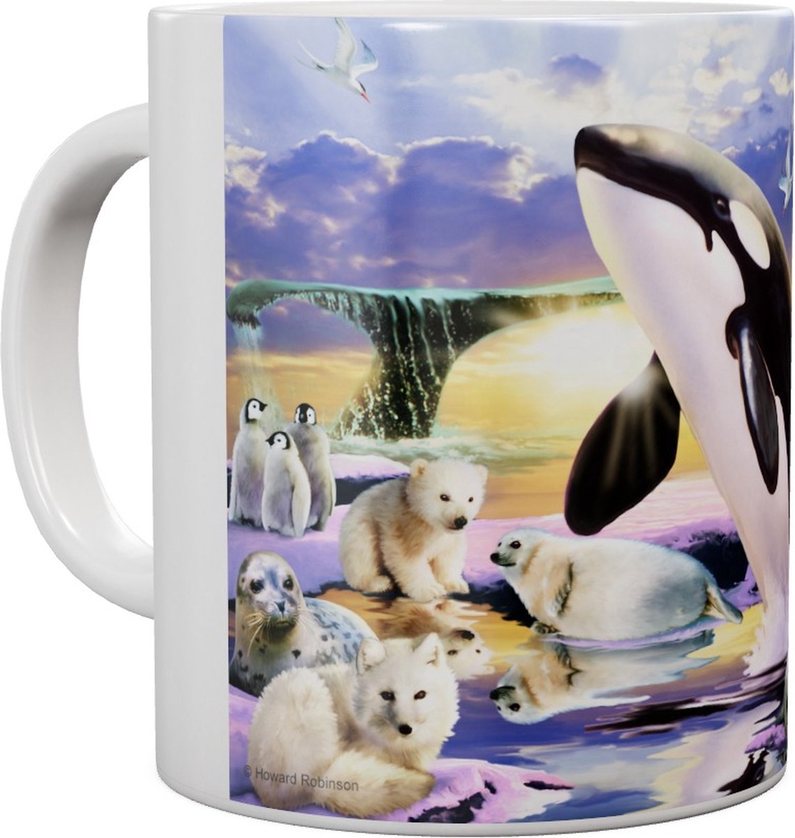 Orka IJsbeer Polar Kingdom - Mok 440ml 440