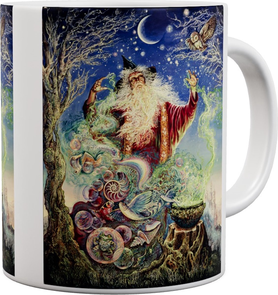 Josephine Wall Fantasy Art - Merlin's Magic - Mok 440ml 440