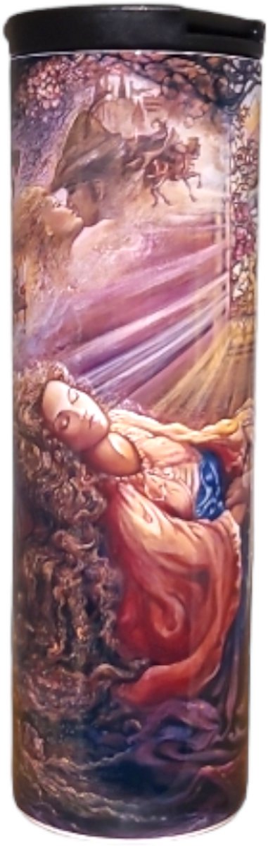 Josephine Wall Fantasy Art - Sleeping Beauty - Thermobeker 500 ml