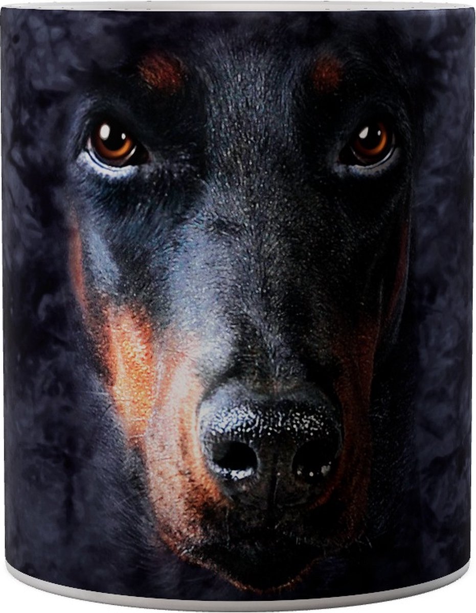 Dobermann Big Face - Mok 440ml 440