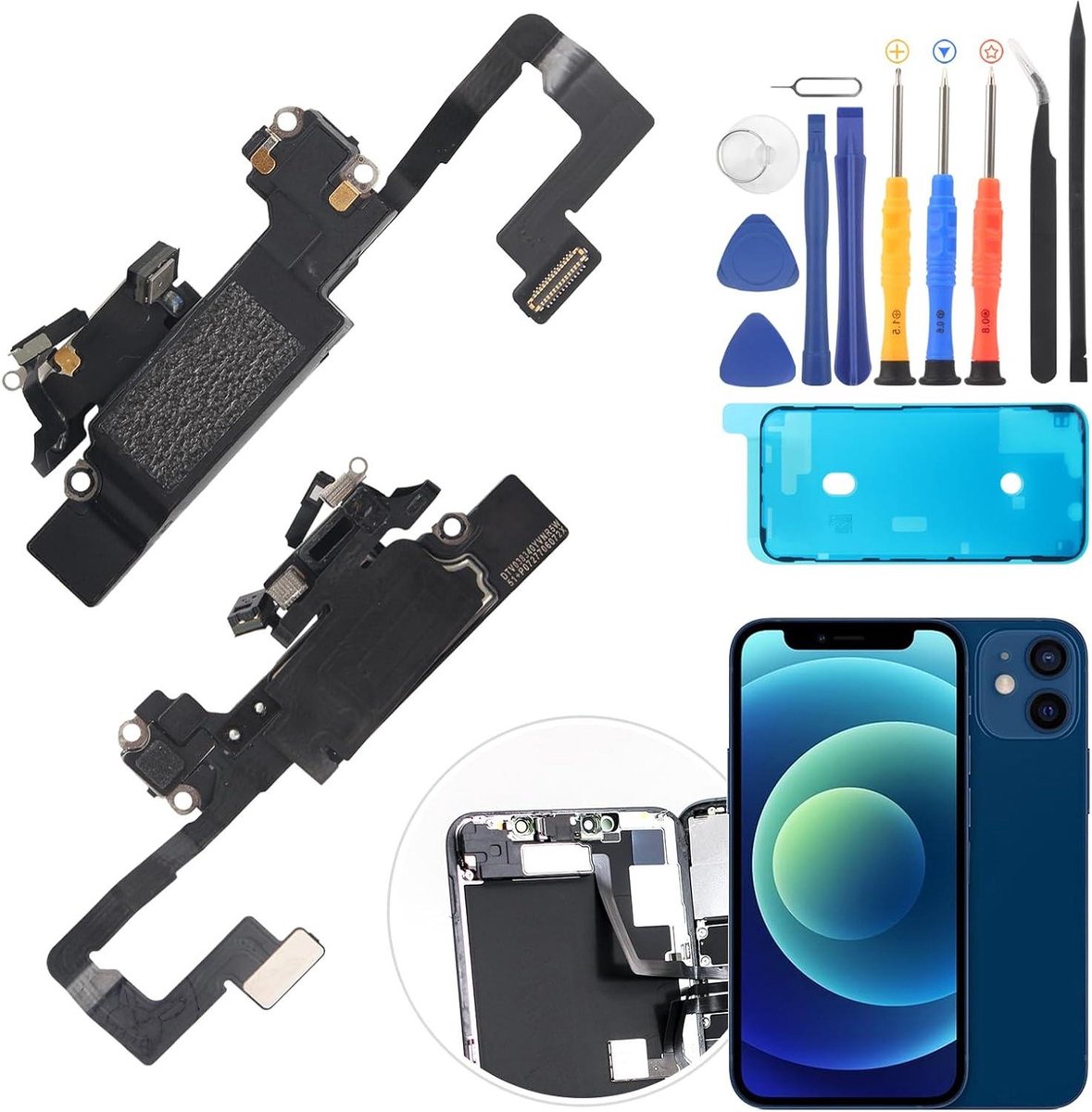 Voorste luidspreker iPhone 12 Mini vervangen - Content in nodig .