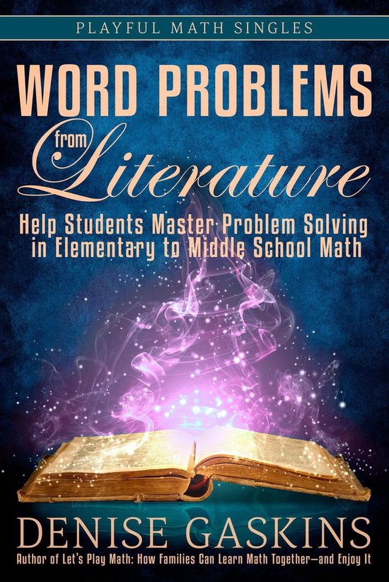 Playful Math Singles - Word Problems from Literature - cover