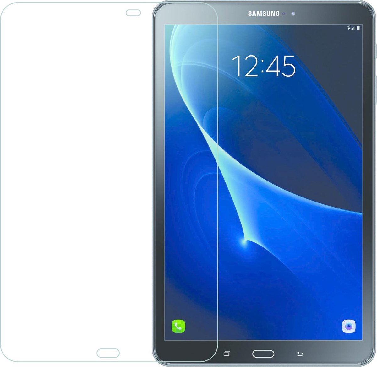 Azuri screenprotector met verhard glas - Voor Samsung Galaxy Tab A - Transparant