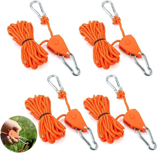 Pack-of-4-Guy-Ropes-Adjustable-Cable-Ratchet-Windproof-Rope-Adjusting ...
