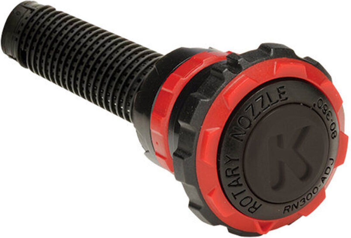 Beregening - K - Rain roterende nozzle tbv pop - up sproeier 300 - 80 - 360° - rood