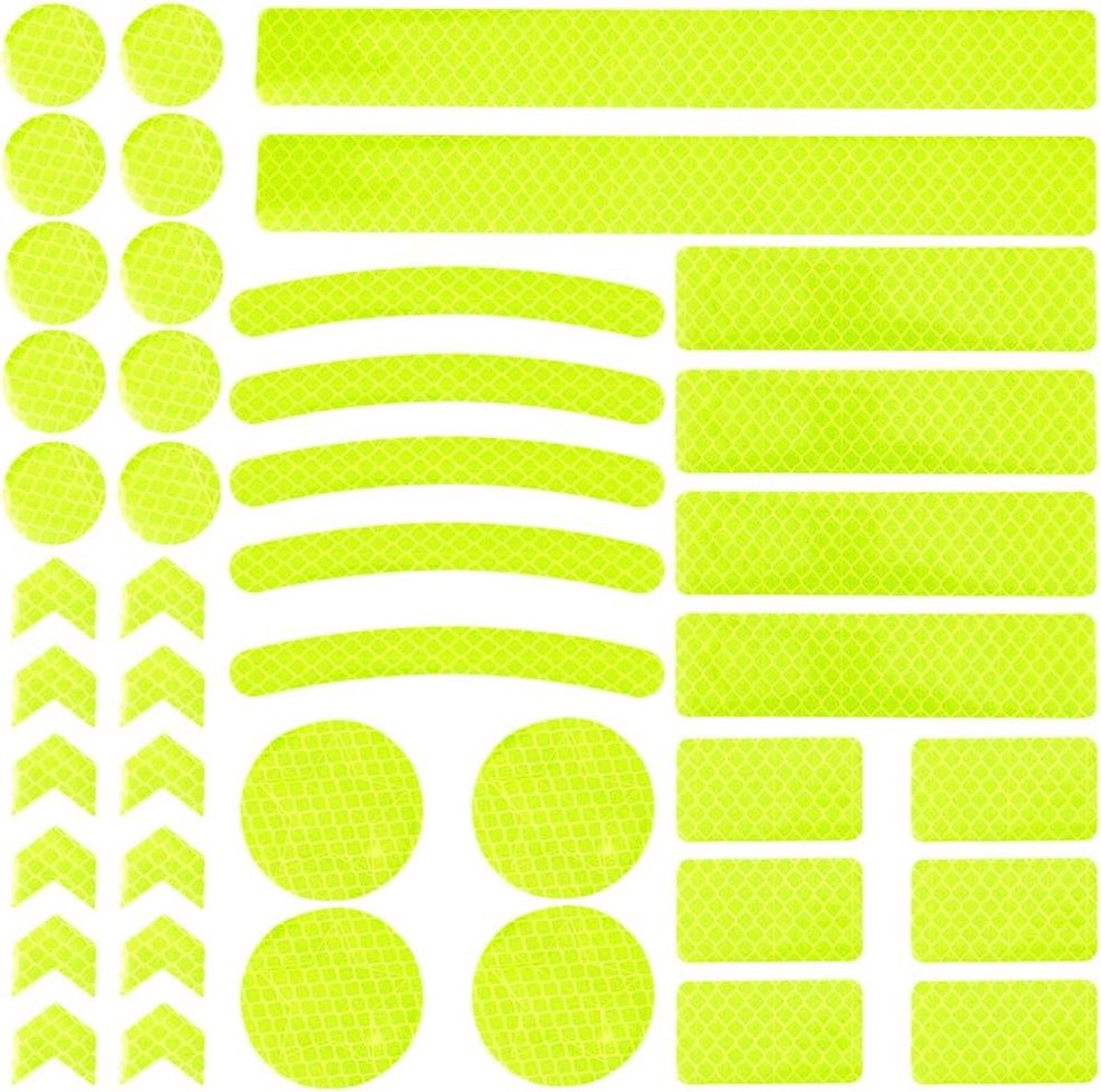 Reflecterende retro-sticker, 20 x 30 cm, vinyl, nachtzicht, reflecterend, voor auto, motorfiets, scooter, vrachtwagenhelm (20 x 30 cm