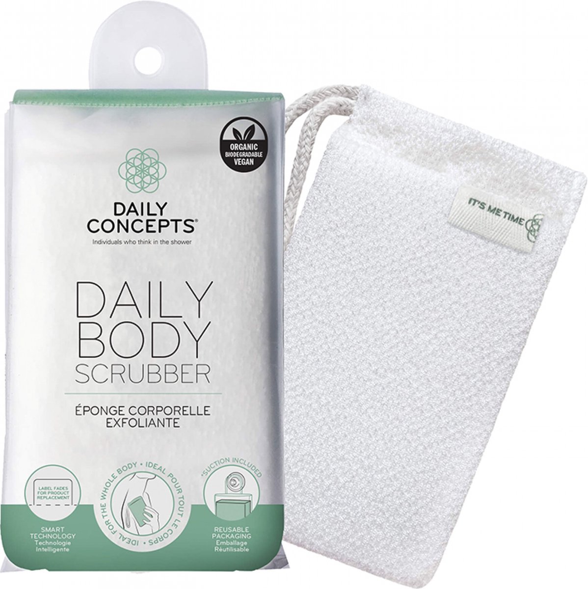 Daily Concepts | DAGELIJKS Scrubber | Wellness |Scrubber | lichaam scrubber | reinigen