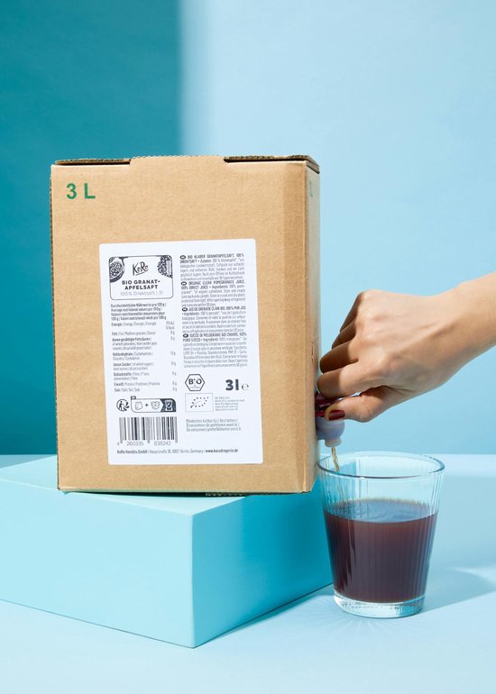 KoRo - Bio granaatappelsap bag-in-box 3 L van Koro — afbeelding 4