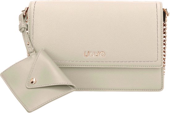 Sac à bandoulière pour Femme Liu Jo Manhattan Cross Over Crème bol