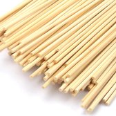 Houten manicure stokjes | 100 stuks | Bokkepootjes | 75mm - Beauty Box