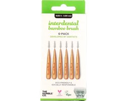 The Humble Co Interdental borstel 0.80 mm groen 6 stuks