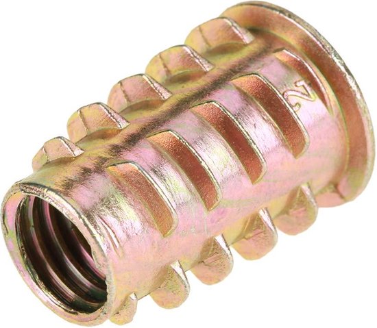 Professionele Schroefdraad Inserts voor Hout M6–M16 | Industriële Houtverbindingen