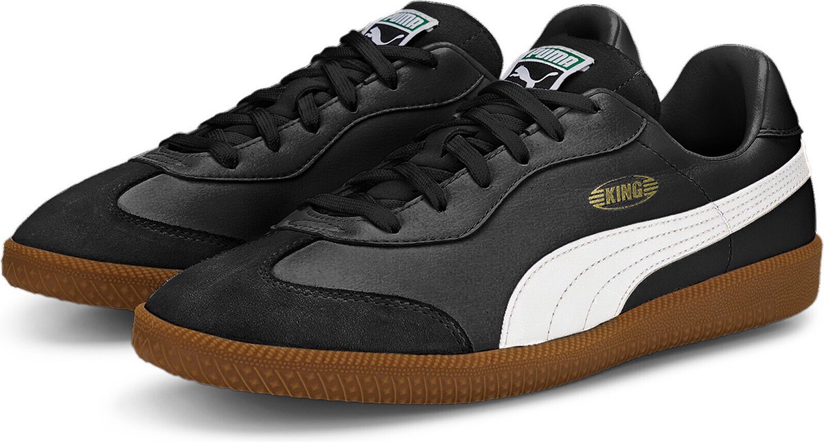 Puma voetbalschoenen King 21 IT indoorschoenen indoor 106696 voetbal heren zwart