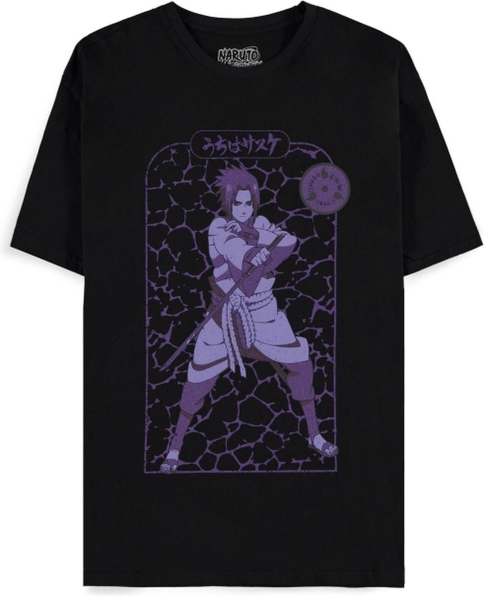 Naruto - TS642401NRS Heren T-shirt - M - Zwart