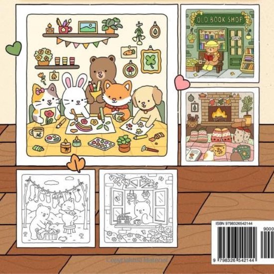Fuzzy Hygge Coloring Book - Fuzzy Hygge - Coco wyo - Kleurboek voor ...
