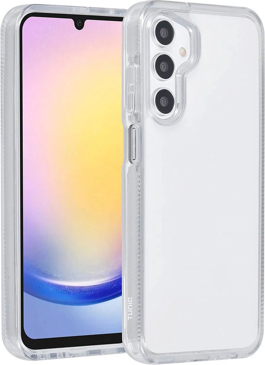Back cover case - Silicone Hoesje Geschikt voor: Samsung Galaxy A25 - Wit