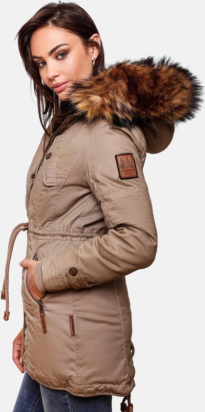 Navahoo LA VIVA - Wintermantel - taupe grey/taupe Navahoo LA VIVA - Wintermantel - taupe grey/taupe
