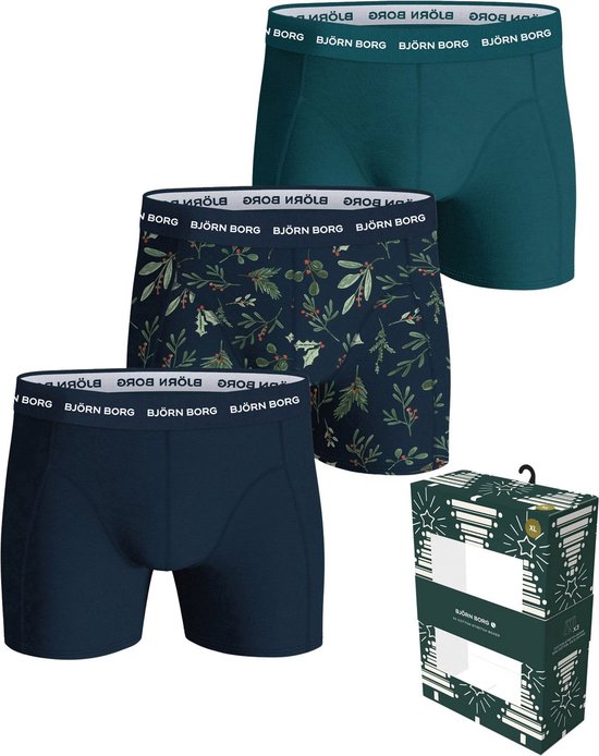 Iconische Elastische Tailleband Björn Borg Heren Boxershorts 5-pack – Katoen Stretch Boxers Voor Comfort De Hele Dag Heren Ondergoed Set