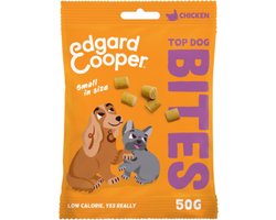 Edgard & Cooper Bites Small 50 g - Hondensnacks - Kip