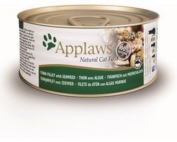 Applaws Cat Blik Tuna Fillet & Seaweed - Kattenvoer - 70 g