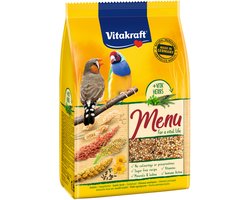 Vitakraft Menu - Exoot - Hoofdvoeding Voor Exotische Vogels - 500gr