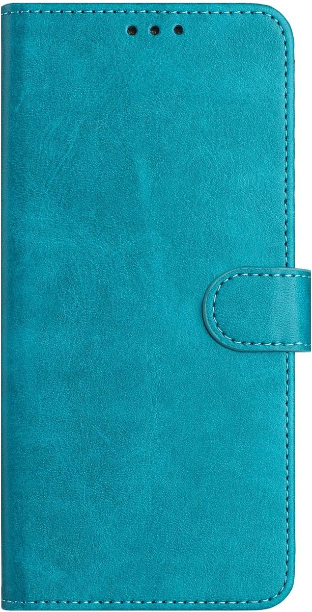 Mobigear Telefoonhoesje geschikt voor Xiaomi 14T Hoesje | Mobigear Wallet Bookcase Portemonnee | Pasjeshouder voor 3 Pasjes | Telefoonhoesje voor Pinpas / OV Kaart / Rijbewijs - Groen