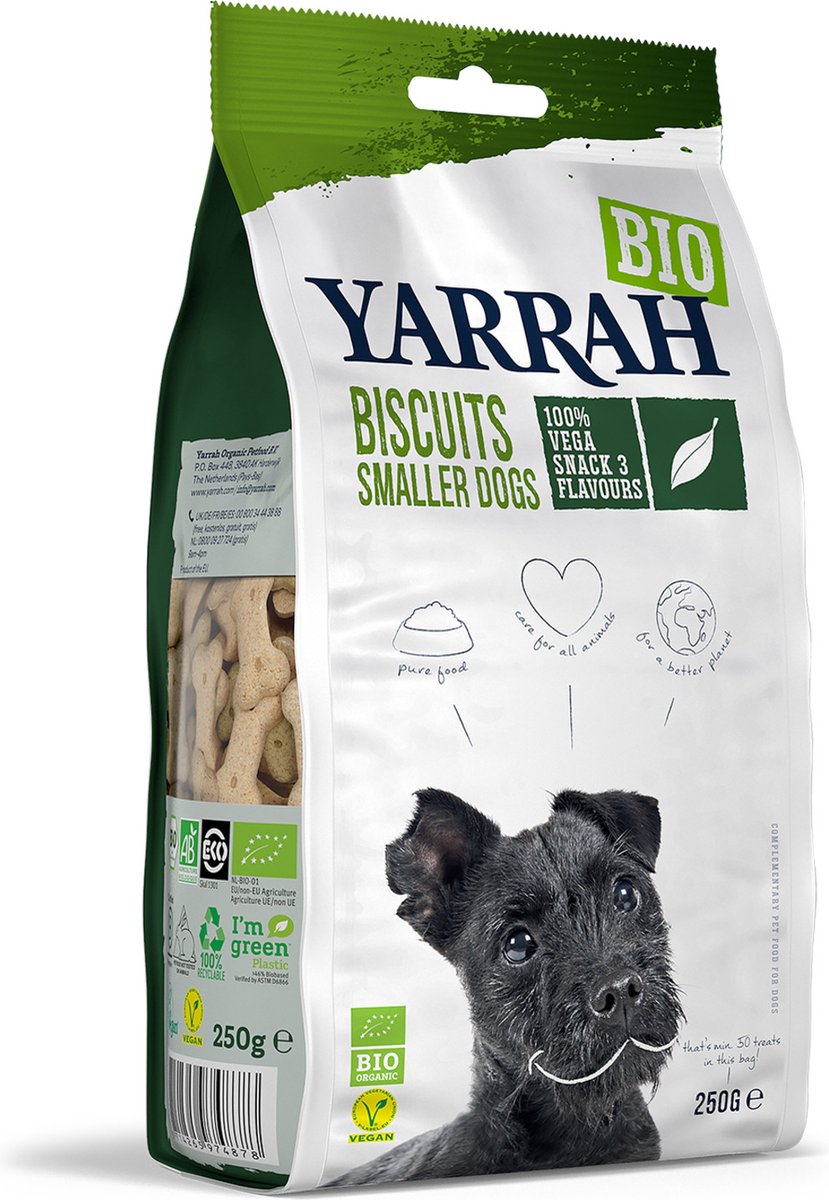 Yarrah vegetarische multi-koekjes hondensnack