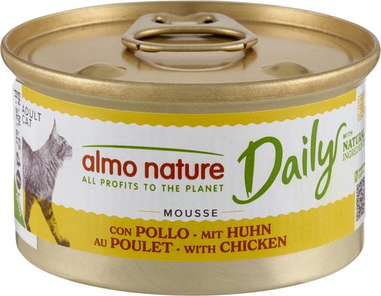 Almo Nature Kattenvoer - Daily Menu Mousse - 24 x 85 g