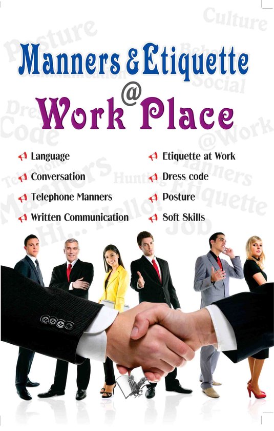 Manners & Etiquette at Work Place - cover