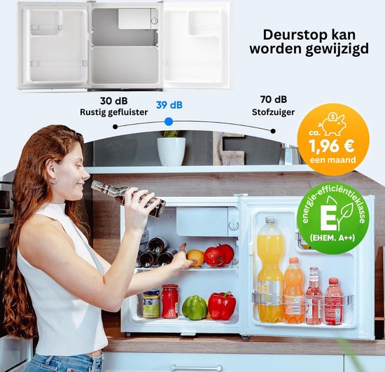 MKSS® Mini Koelkast - Minibar - Skincare Fridge - Wit — afbeelding 5