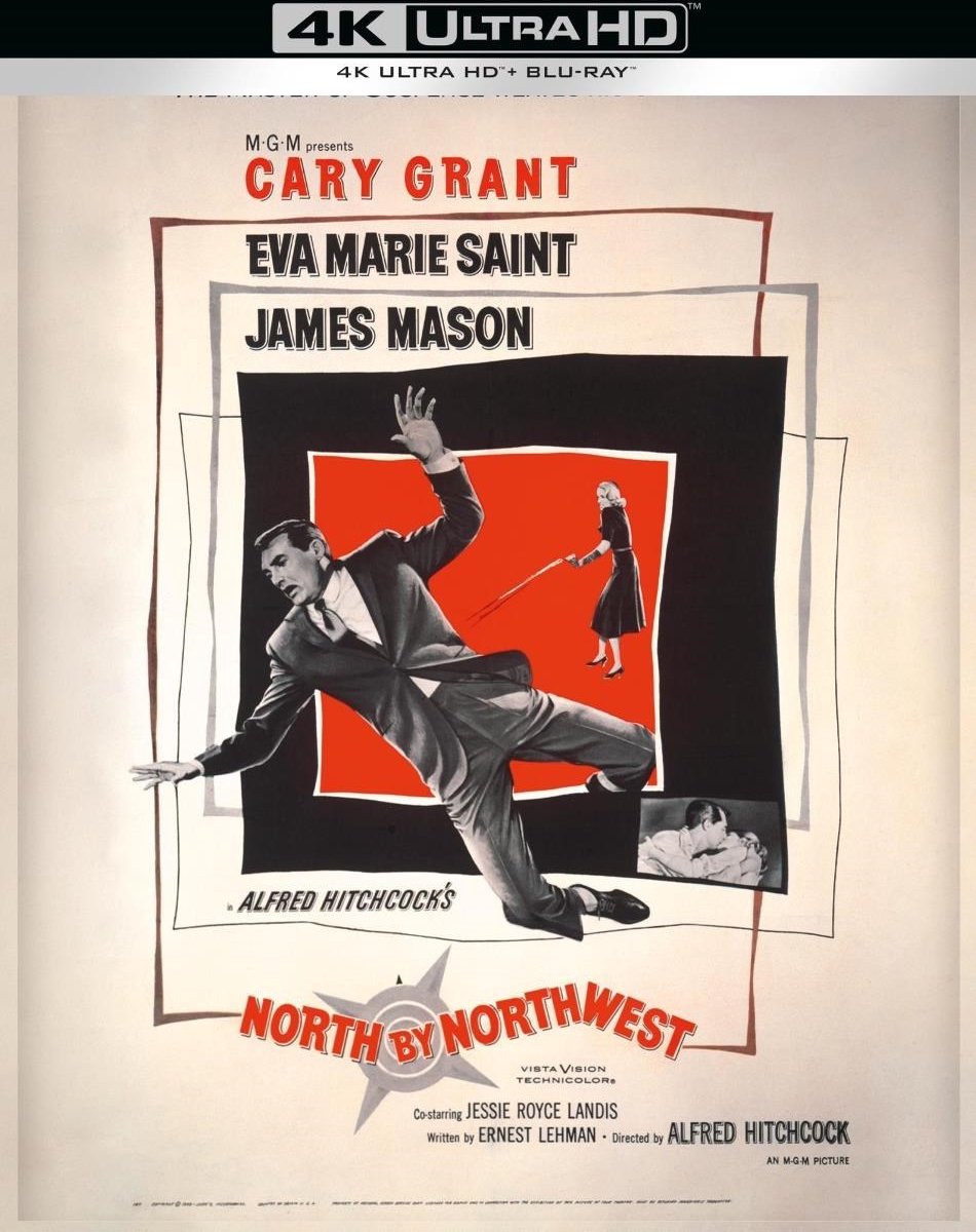 North By Northwest (4K Ultra HD Blu-ray) (Geen NL Ondertiteling)