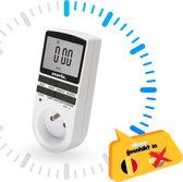 Digitale Tijdschakelaar – Schakelklok – Timer Schakelaar met LCD Display – Geschikt voor België