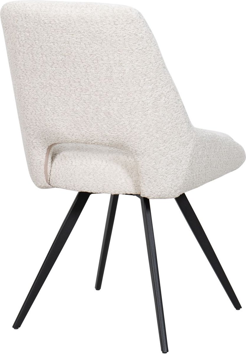HTfurniture-eetkamerstoelen-beige color-black legs