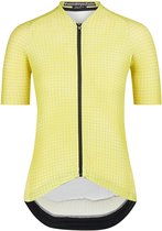 BIORACER Icon - Fietsshirt Zomer - Dames - Op Art Citroen - Korte Mouw - Ademend - Aansluitend - Maat XL